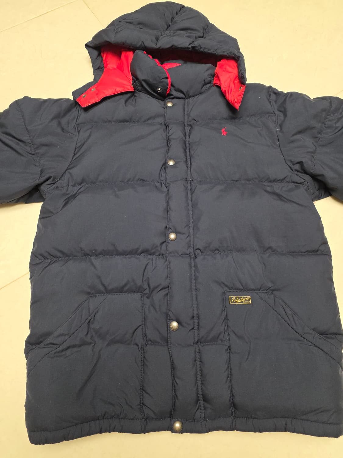 폴로 랄프로렌 다운 패딩 XL 상품이미지1