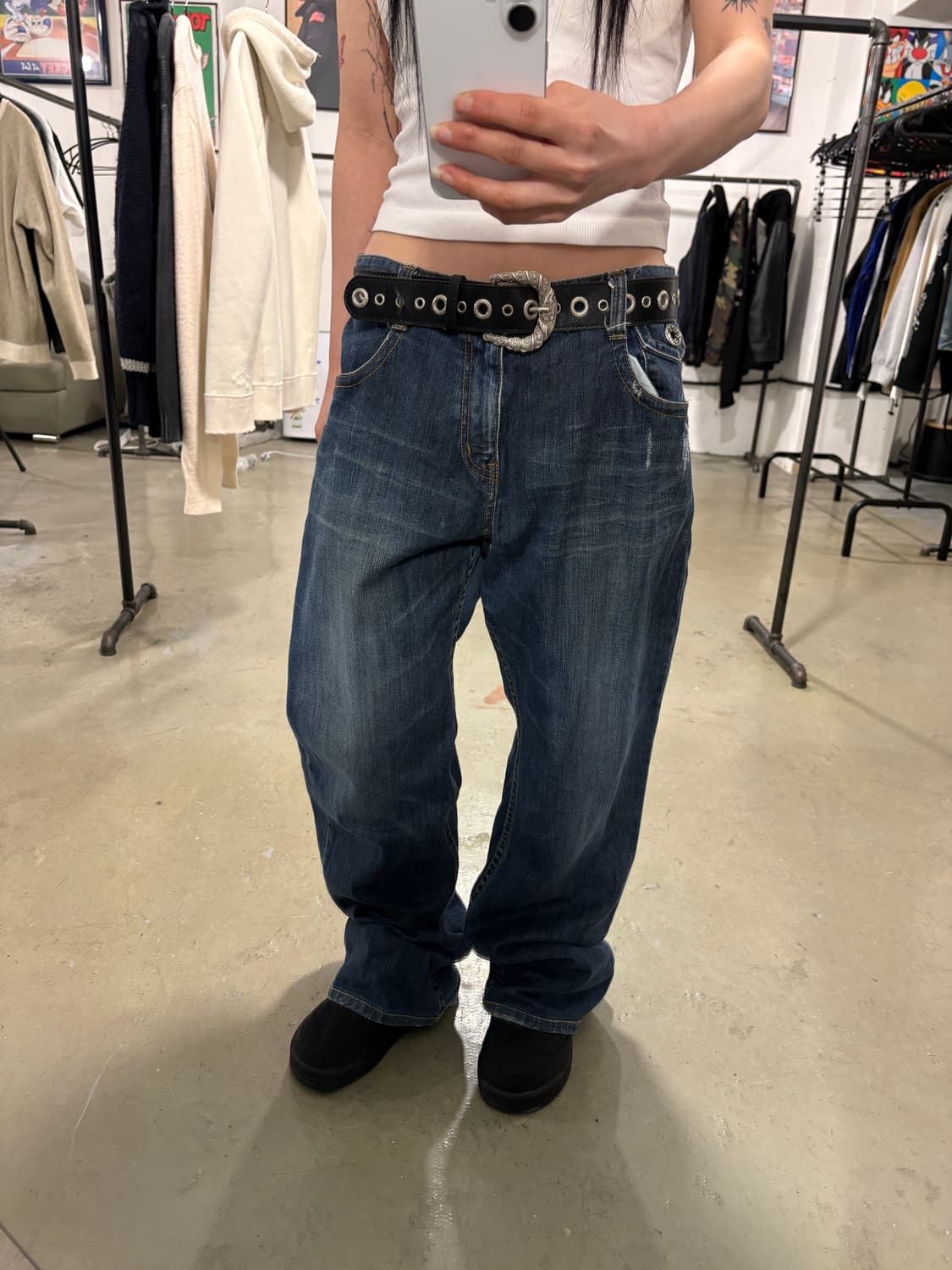 빈티지 데님팬츠 상품이미지3