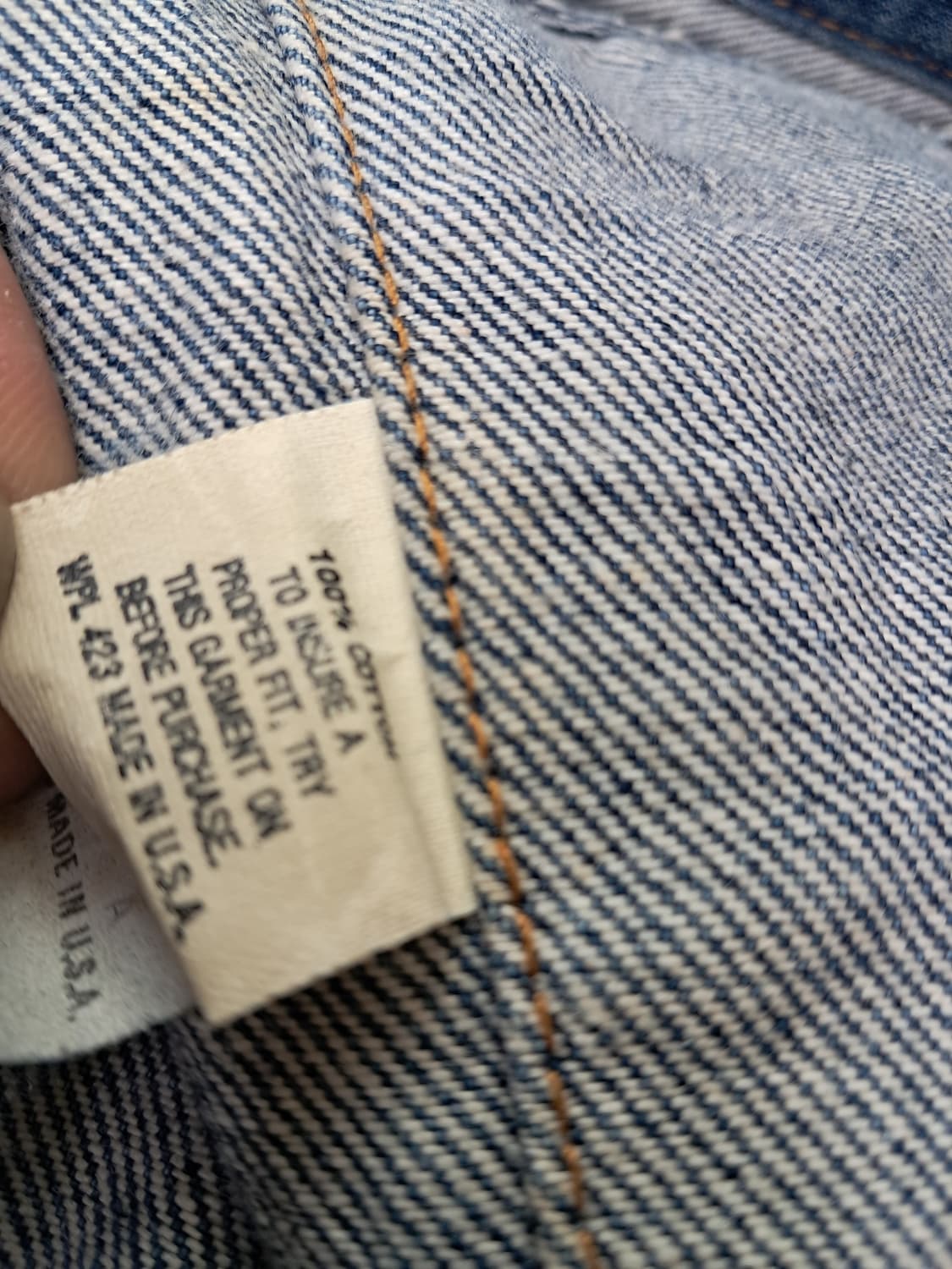 리바이스80 90s 데님자켓 상품이미지7