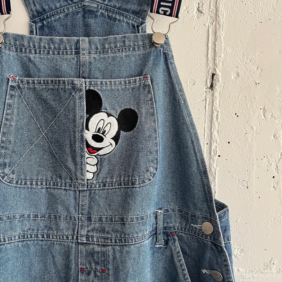 미키마우스 데님 오버롤 상품이미지2