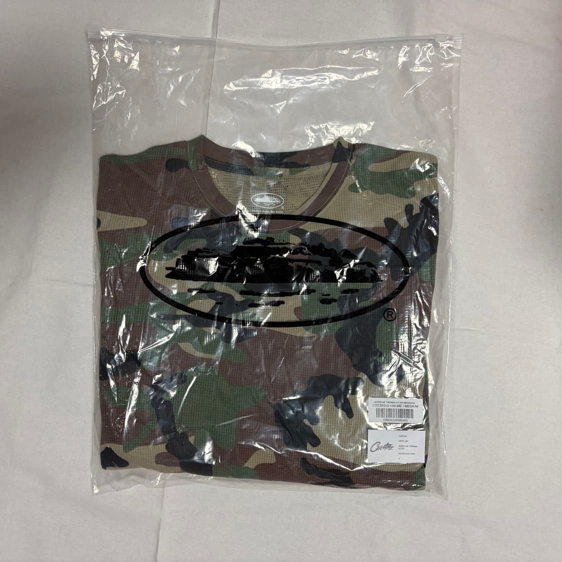 (새상품) [M] 코르테이즈 게릴라즈 써멀 티셔츠 우드랜드 카모 상품이미지4