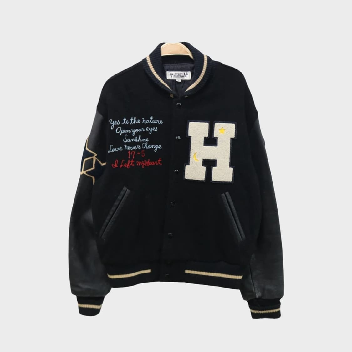 하이스탠다드 레터맨 바시티 자켓 60933 상품이미지1