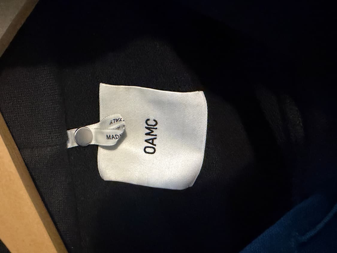 oamc 블랙 후드티 상품이미지5