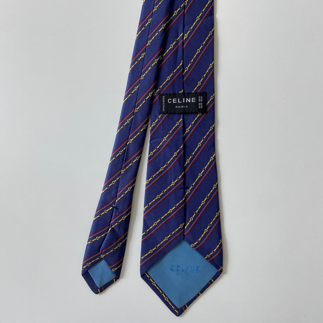셀린느(celine) 명품 정품 심플로고 넥타이 상품이미지3