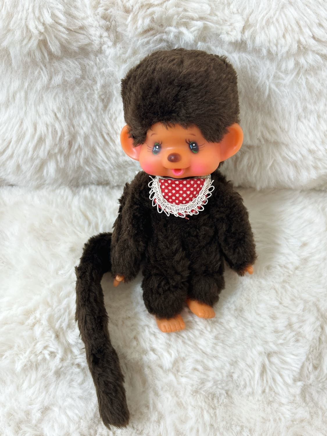 일본 고전•쇼와레트로 원숭이 인형 sucking monkey / 몬치치X 상품이미지3