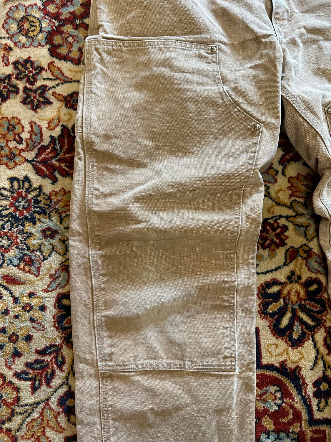 [USA/Union Made] 90s 칼하트 더블니 38x32 상품이미지4