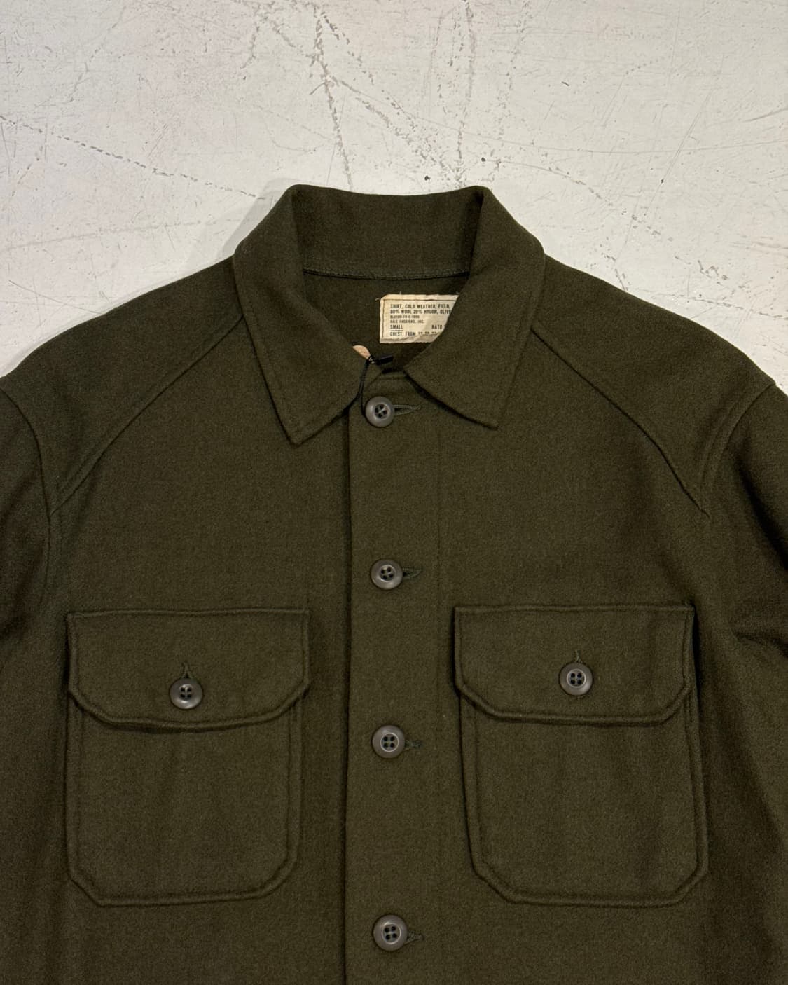 OG-108 US army 70s 울셔츠 상품이미지2