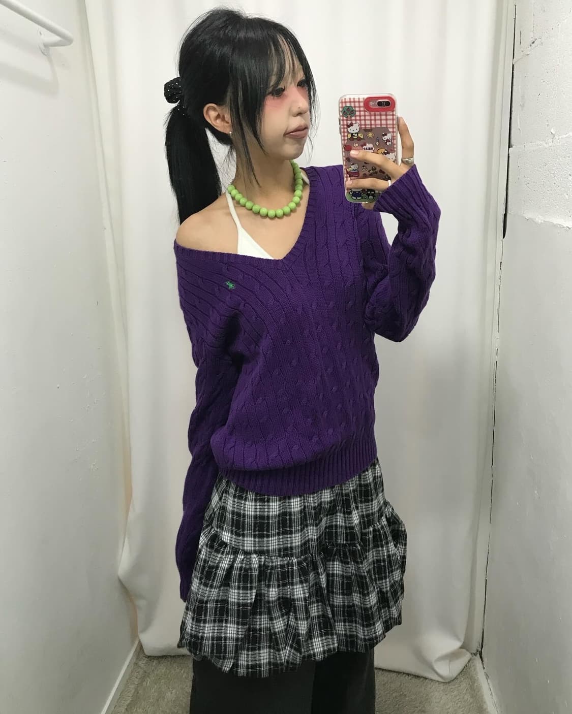 Polo Purple Knit 상품이미지5