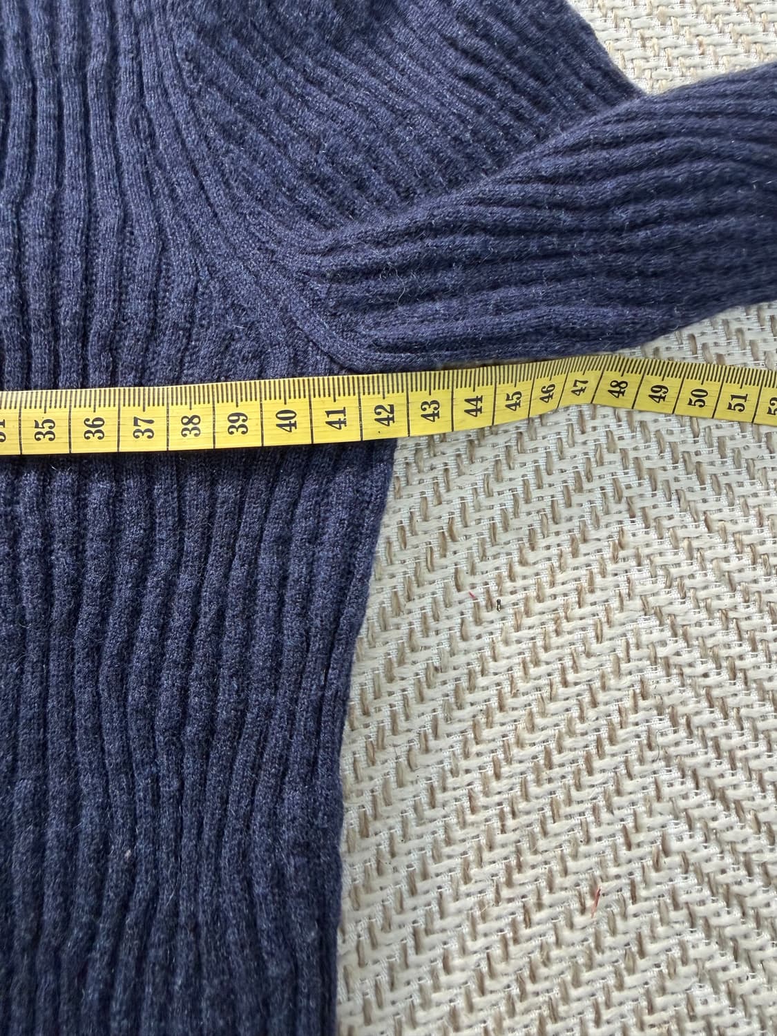 정품) LANVIN 랑방 한섬 넥라인 22ss 니트 90 상품이미지8