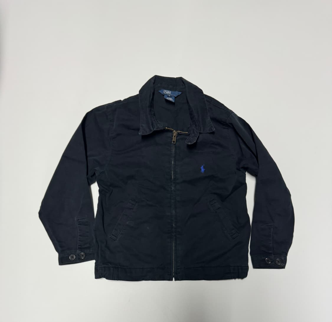 폴로 랄프로렌 키즈 폴리쉘 집업 자켓 6세 네이비 상품이미지1