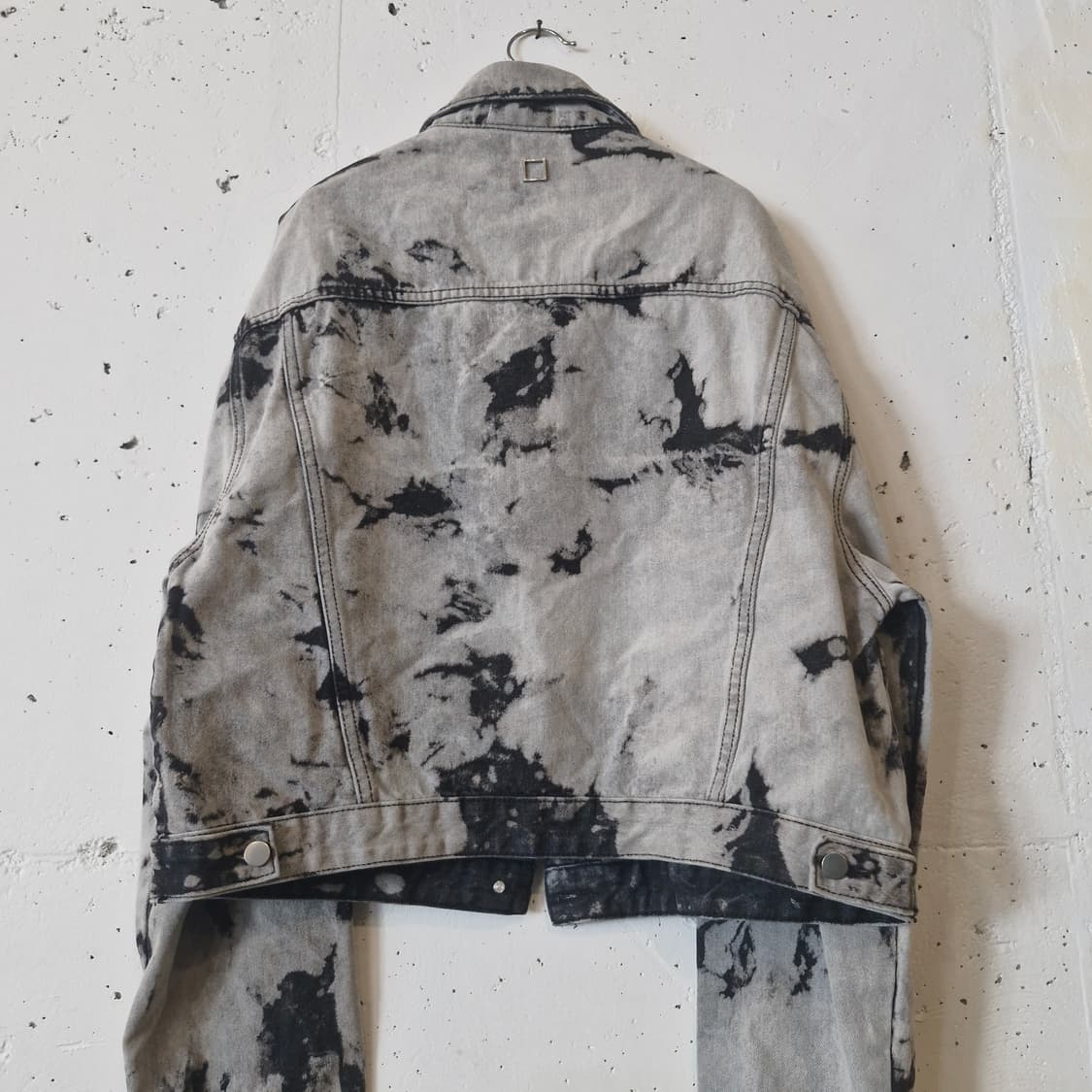 블랙 워싱 데님 자켓 새상품 상품이미지6