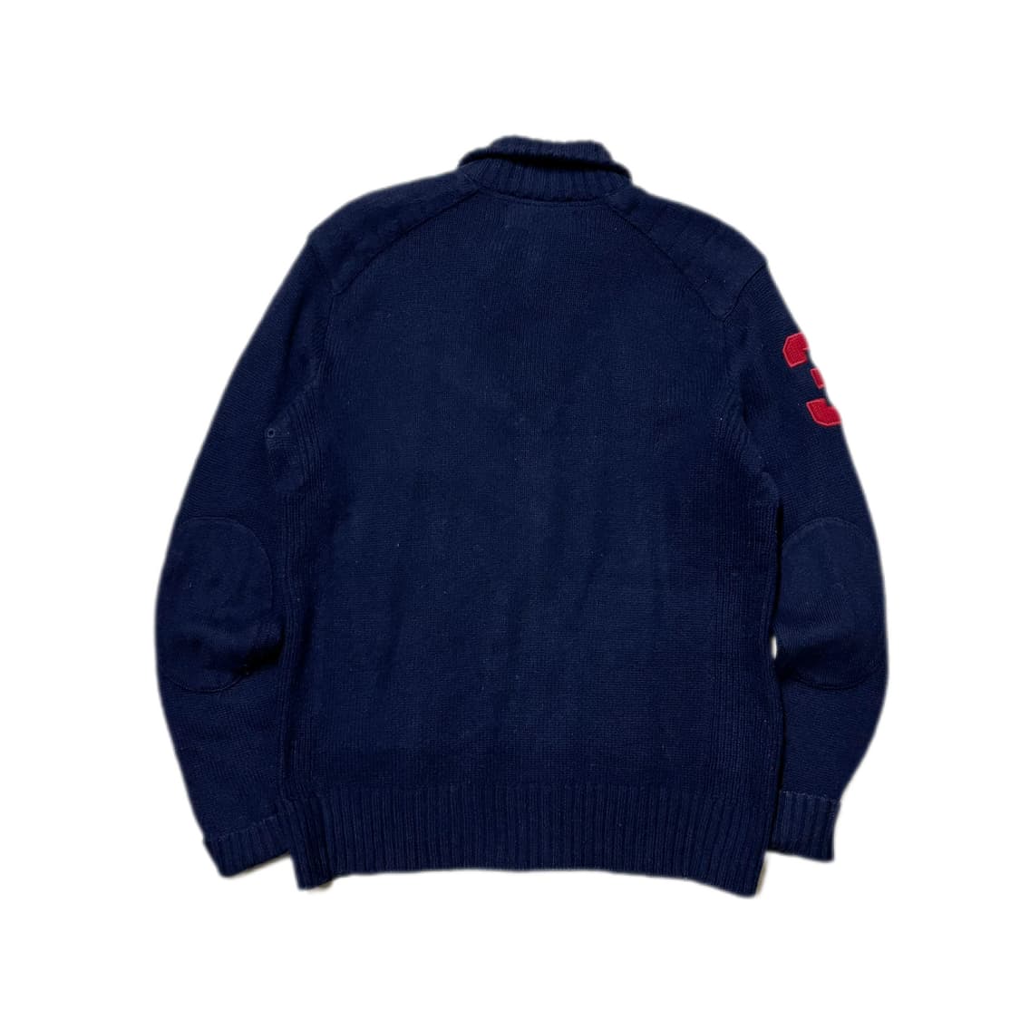 Polo Big Pony Lambs Wool Kint Zip-up 상품이미지3