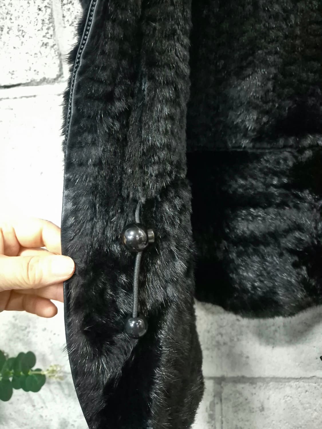 밍크니팅조끼 상품이미지5