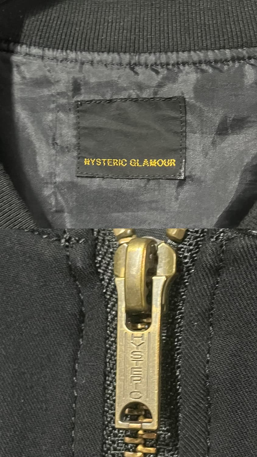 90s Hysteric Glamour ma-1 jacket 상품이미지7