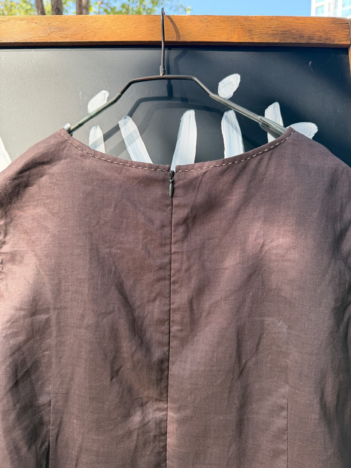 Silk Road Linen Stitch Sleeveless Top 상품이미지4