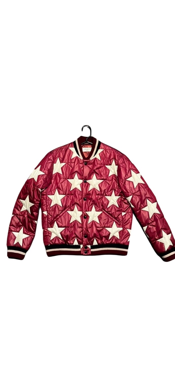 [36] 생로랑 스타 퀼팅 봄버자켓 상품이미지1