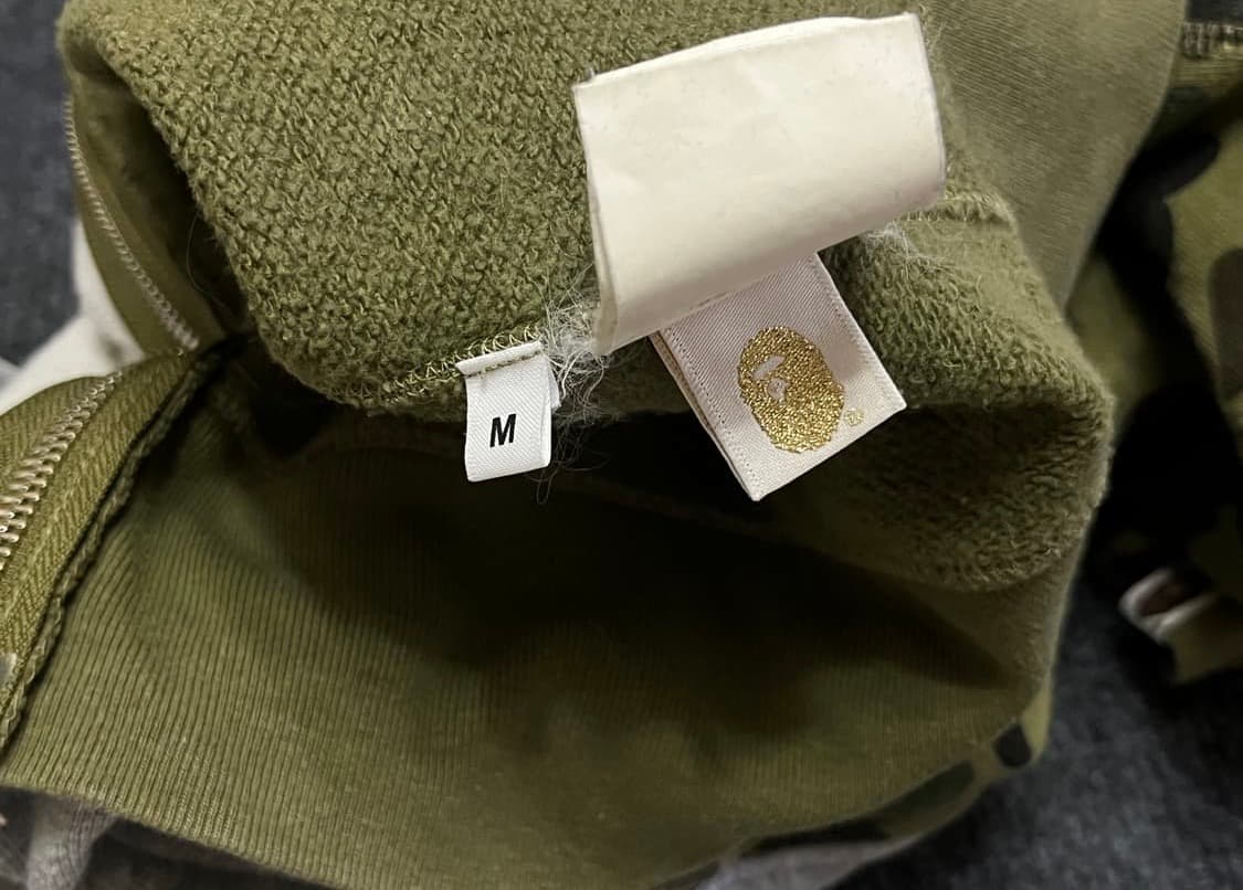 베이프 아수라 샤크 후드집업 그레이/카모 상품이미지5