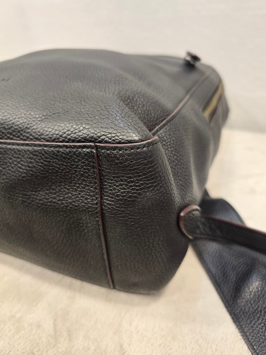 코치 남여공용 가죽 백팩 블랙 상품이미지7