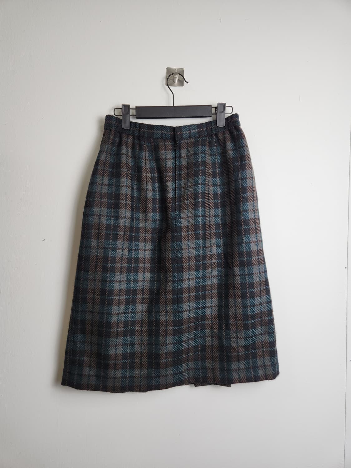 체크 울 스커트 상품이미지8