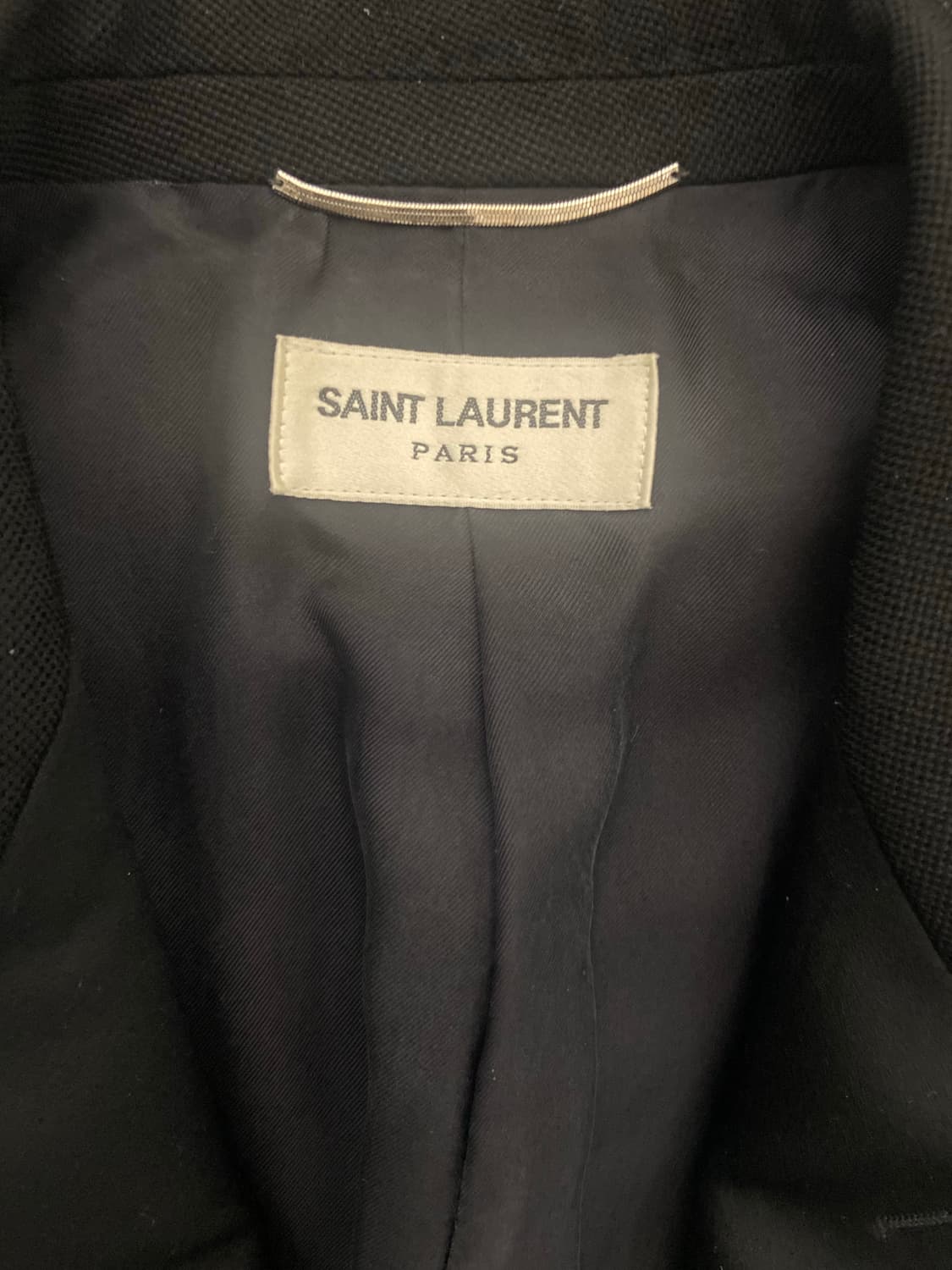 생로랑 13fw look1 스모킹자켓 48 블레이저 상품이미지9