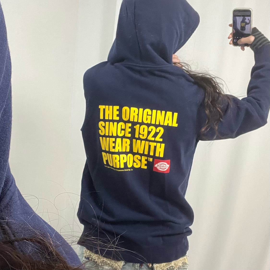 Dickies Navy Hoodie Zip-up 상품이미지4