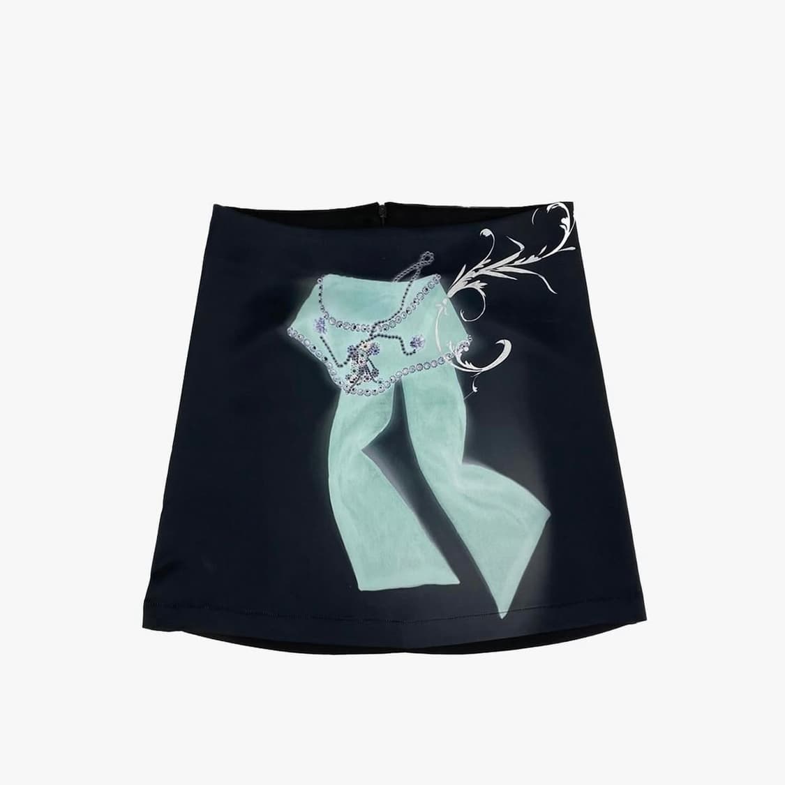 라라미미 사틴 스커트 상품이미지2