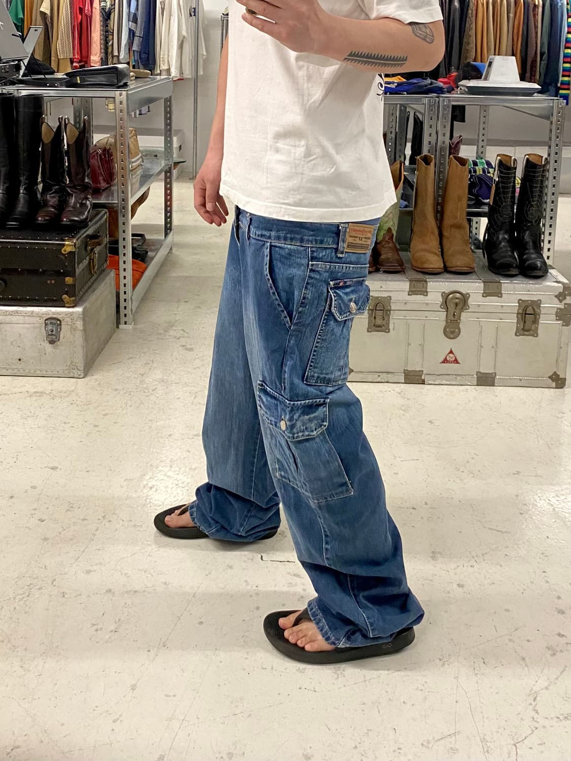 DIESEL cargo denim pant 디젤 카고 데님팬츠 상품이미지1