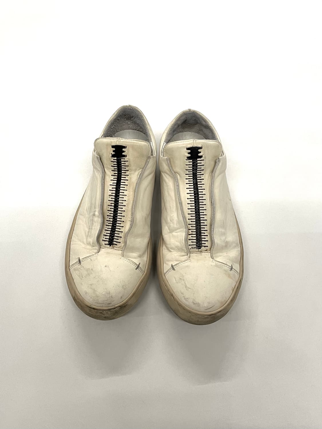 아이작 세럼 스테이플러 레더 스니커즈 상품이미지3