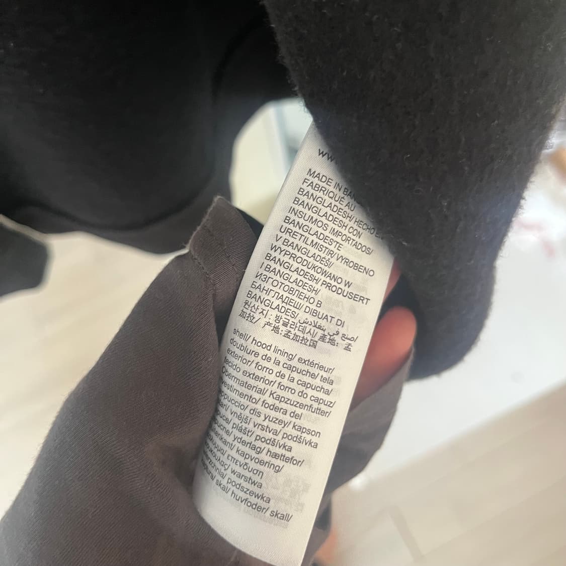 타미힐피거 기모 후드집업 상품이미지9