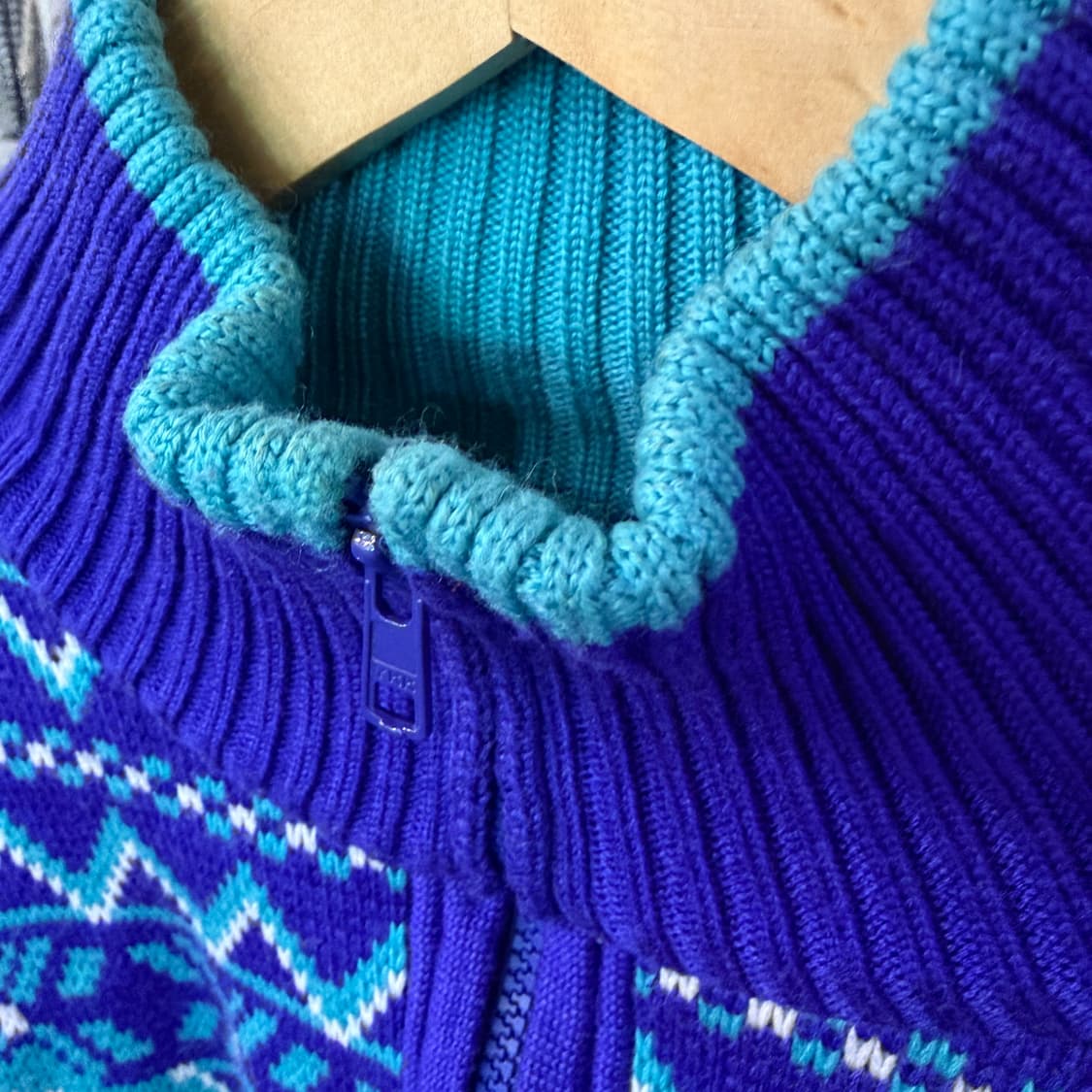 [M] PHENIX 1952 오슬로 올림픽 하프집업 니트  상품이미지4