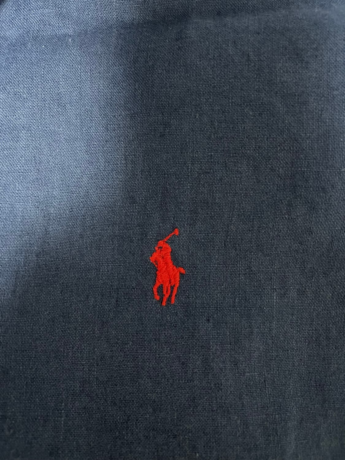 [XS] 백화점 폴로 랄프로렌 린넨 셔츠 네이비 상품이미지4