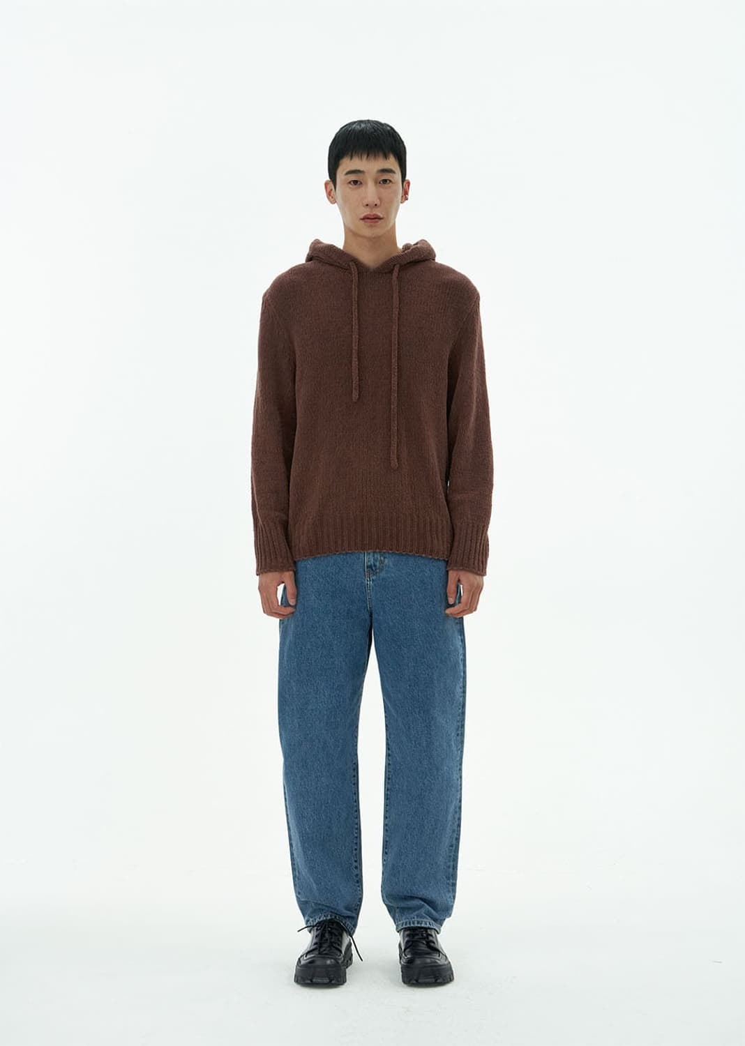 아모멘토 리싸이클 코튼 데님 미드블루 상품이미지3