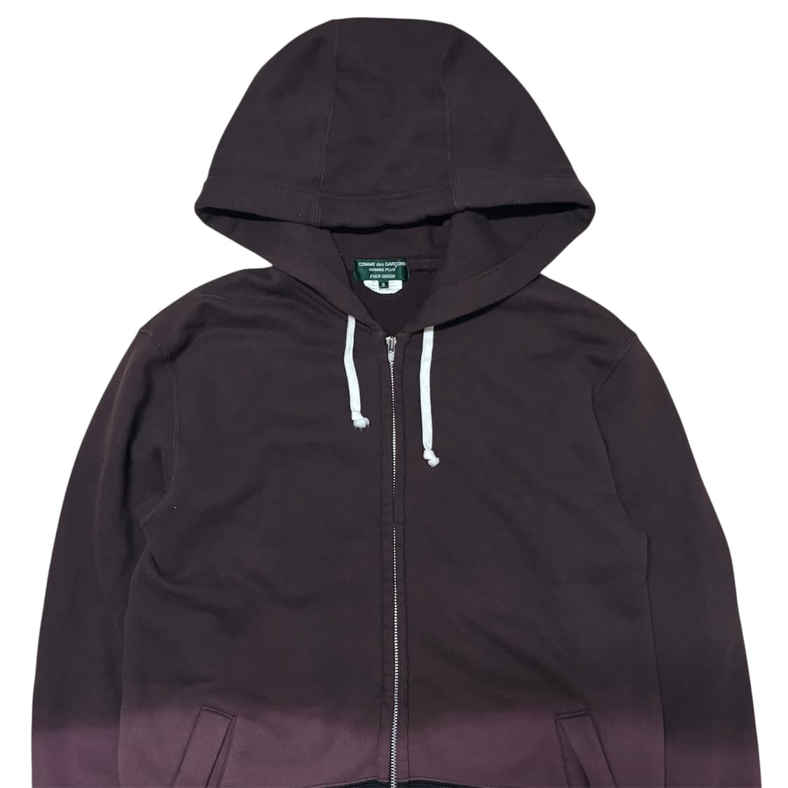 [S] 꼼데가르송 옴므 플러스 에버그린 08AW 블리치 후드집업 상품이미지2