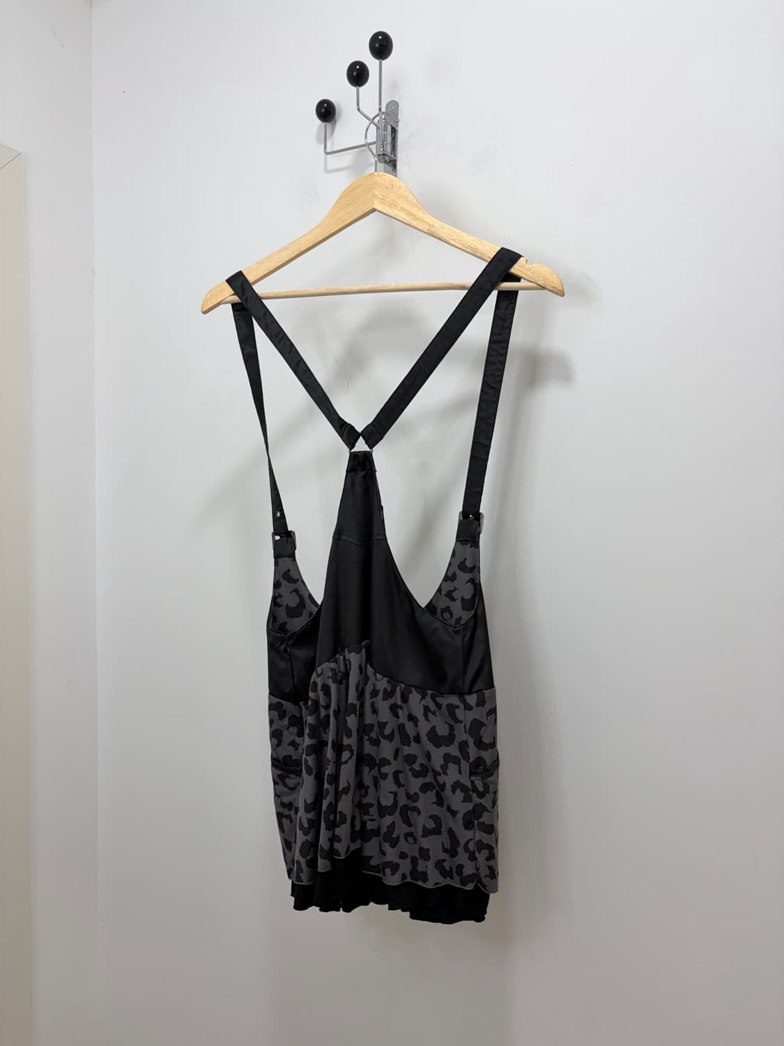 Dress Upin Honey Closet레오파드 펑크 갸루 치마 스커트 상품이미지8