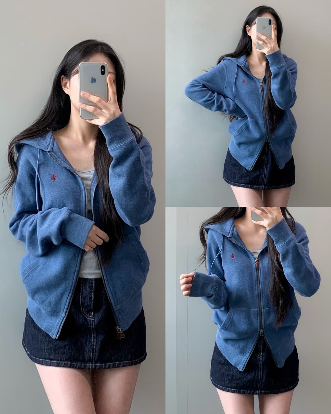 폴로 후드집업 상품이미지1