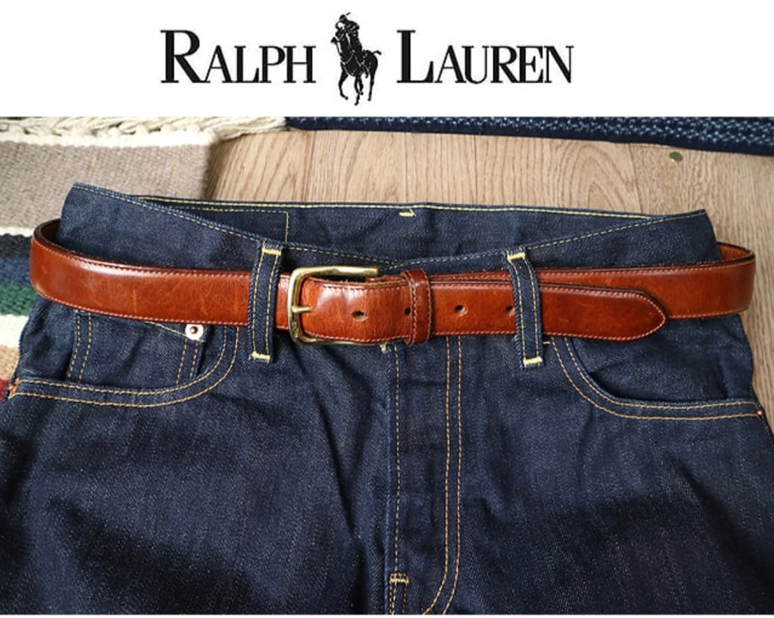 POLO ralph rauren 폴로 랄프로렌 빈티지 가죽 벨트   상품이미지1