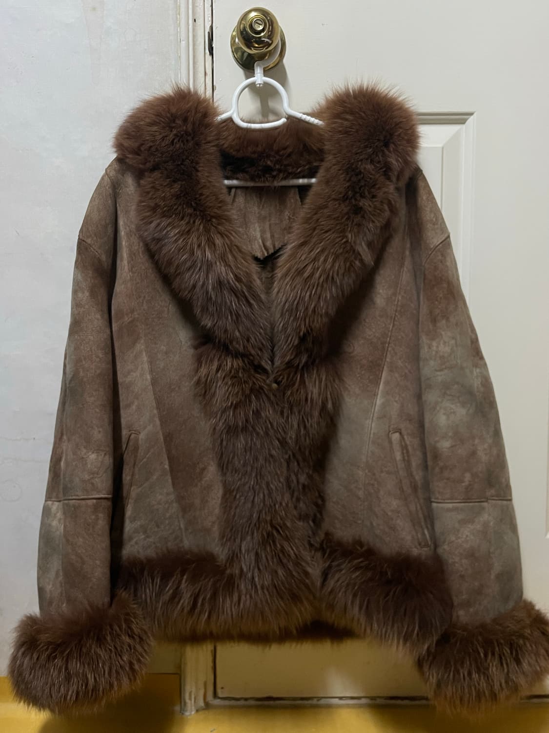 Shop502 핀터레스트 브라운 페어리 퍼자켓 상품이미지1