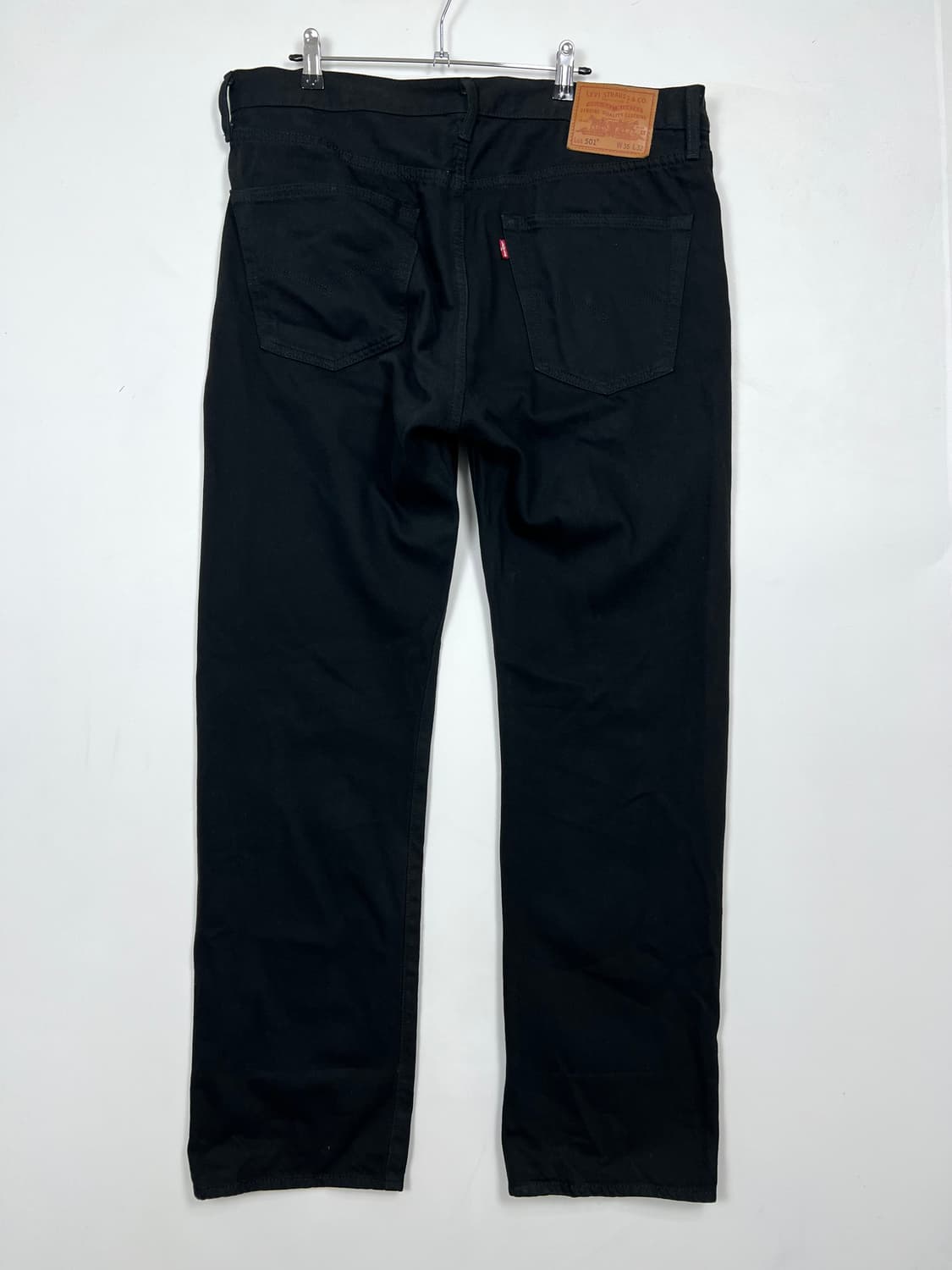 Levis 리바이스 501 빅E 블랙 데님 팬츠 상품이미지3