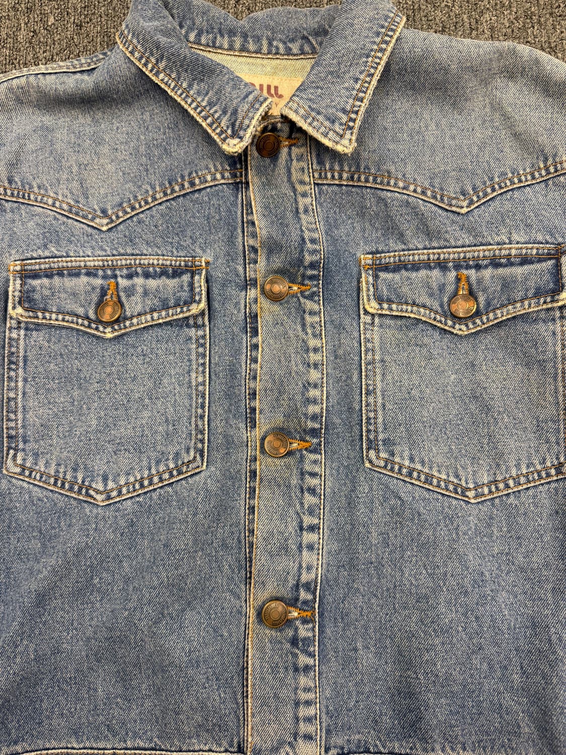 M)miu miu 빈티지 데님 자켓 상품이미지3