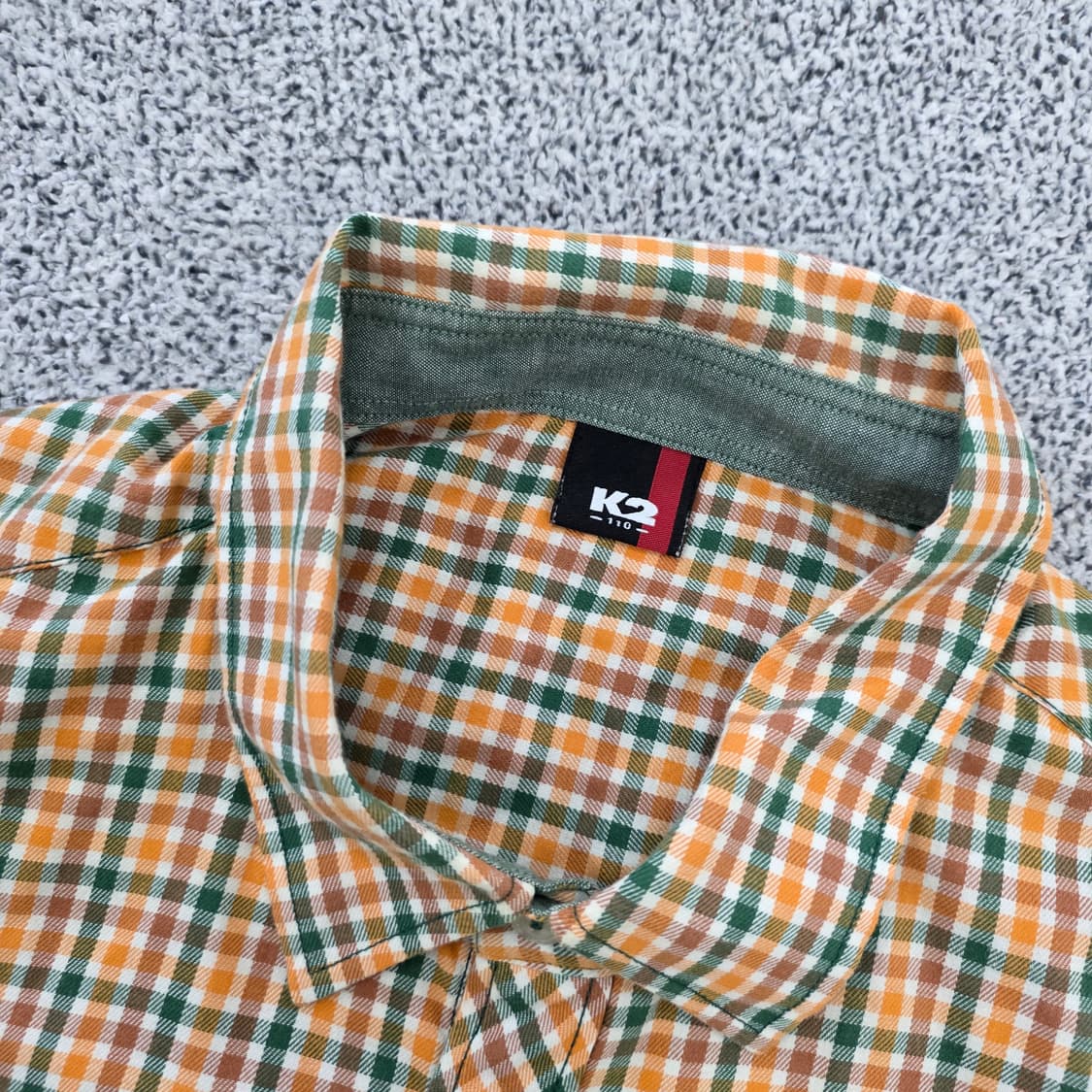 [110] 케이투 체크 셔츠 남방 0203J 상품이미지2