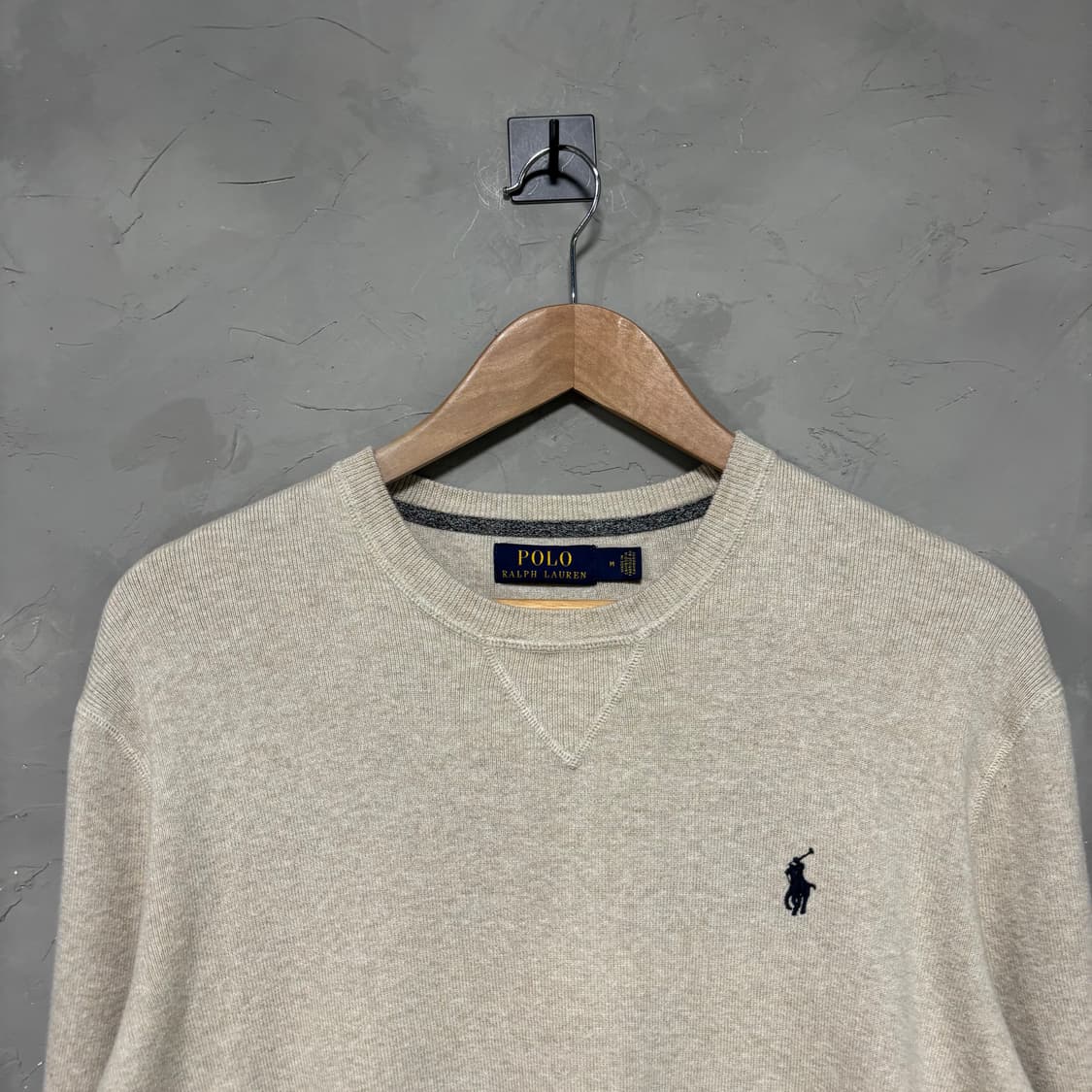 폴로 랄프로렌 신형 니트 베이지 상품이미지2