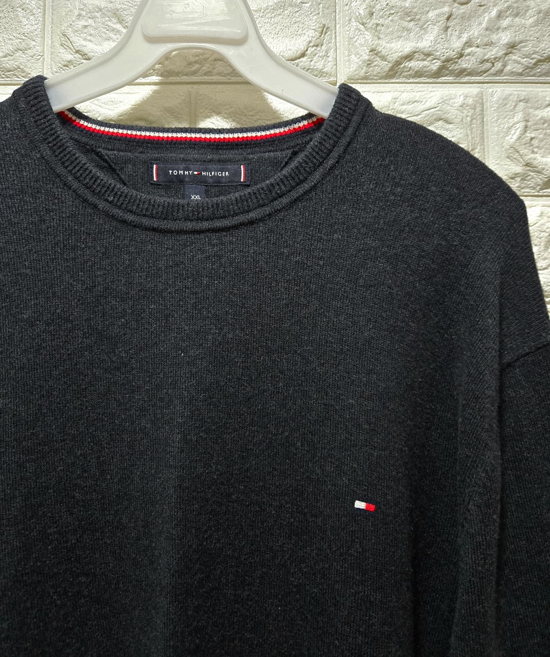 타미힐피거 피마 코튼 캐시미어 스웨터 XXL 상품이미지4