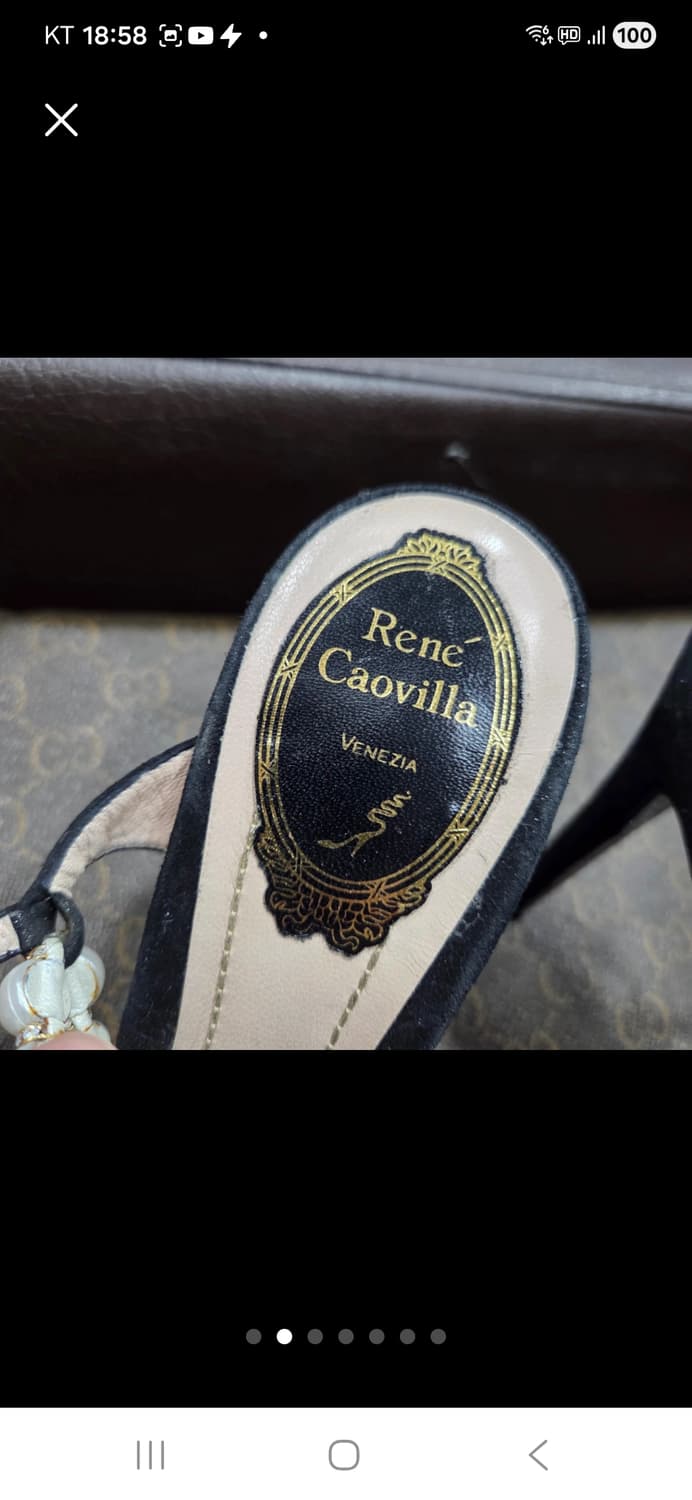 르네 까오빌라 진주 샌들 상품이미지2