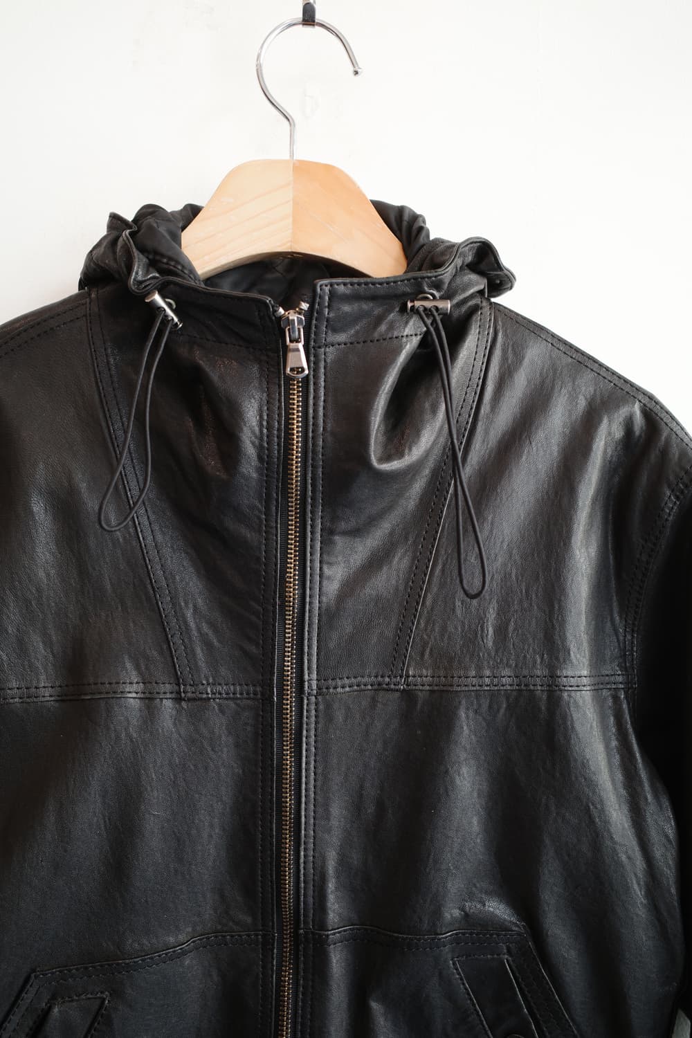 C.P COMPANY 양가죽 고글 집업 후디 상품이미지2