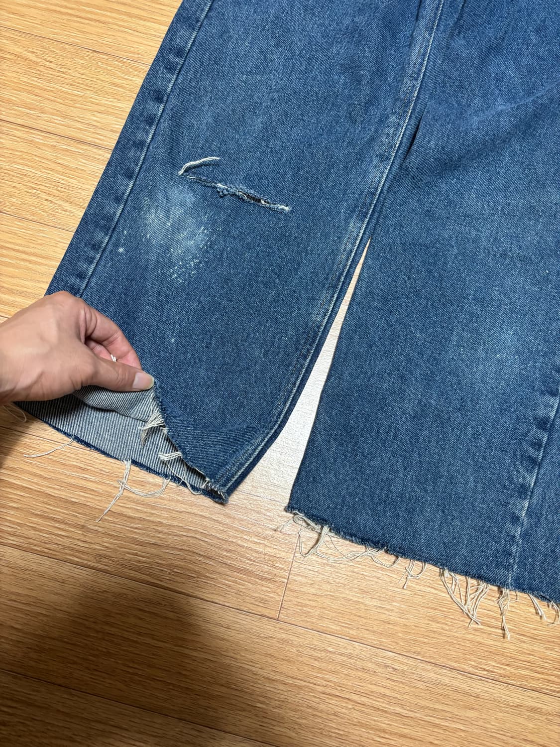 칼하트 데님 청바지 블루 상품이미지5