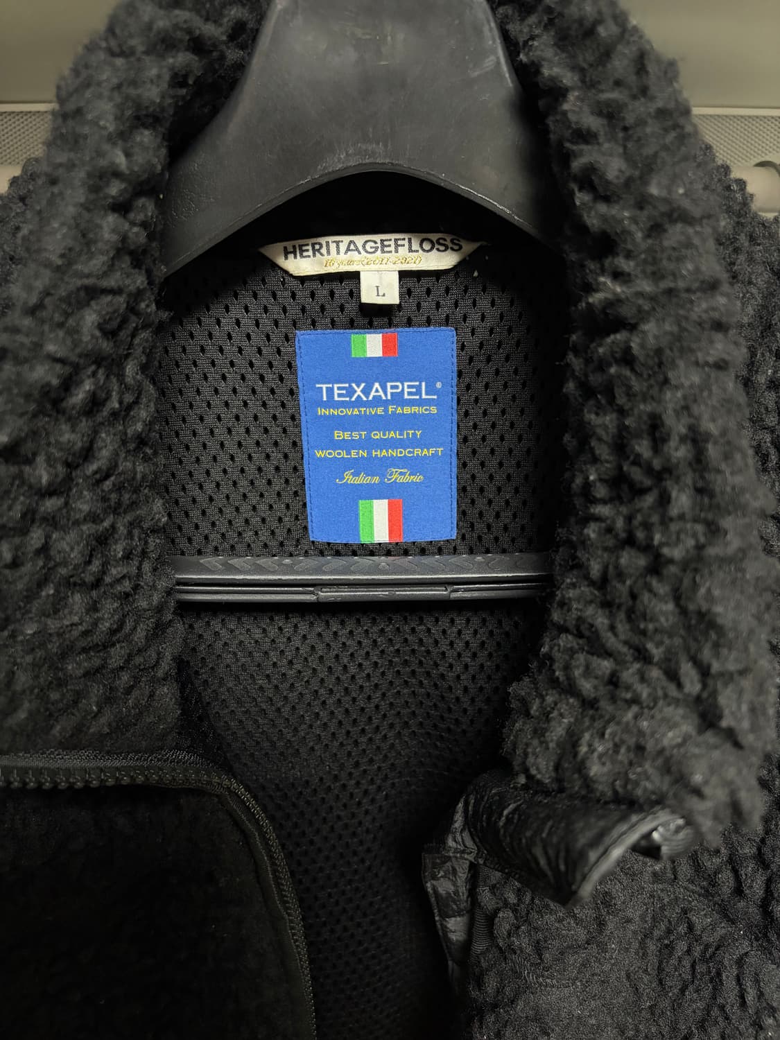 헤리티지플로스 wool pile fleece vest 상품이미지3