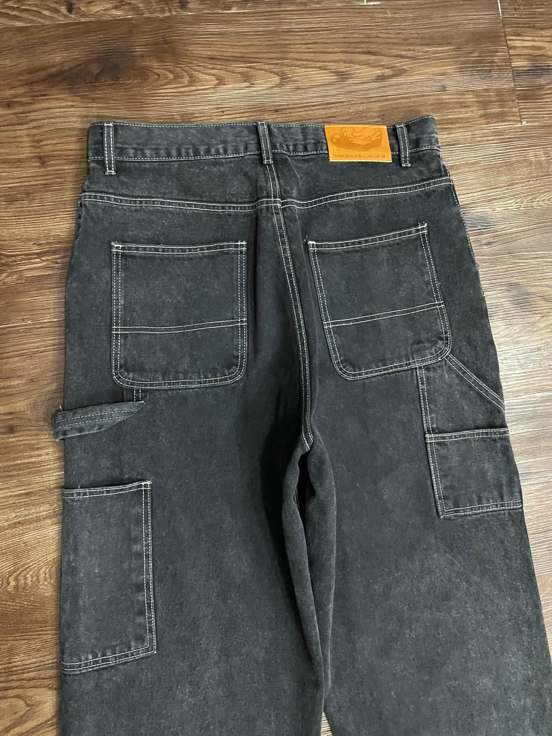 WKNDRS DRAGGY WORK PANTS BLACK 상품이미지9