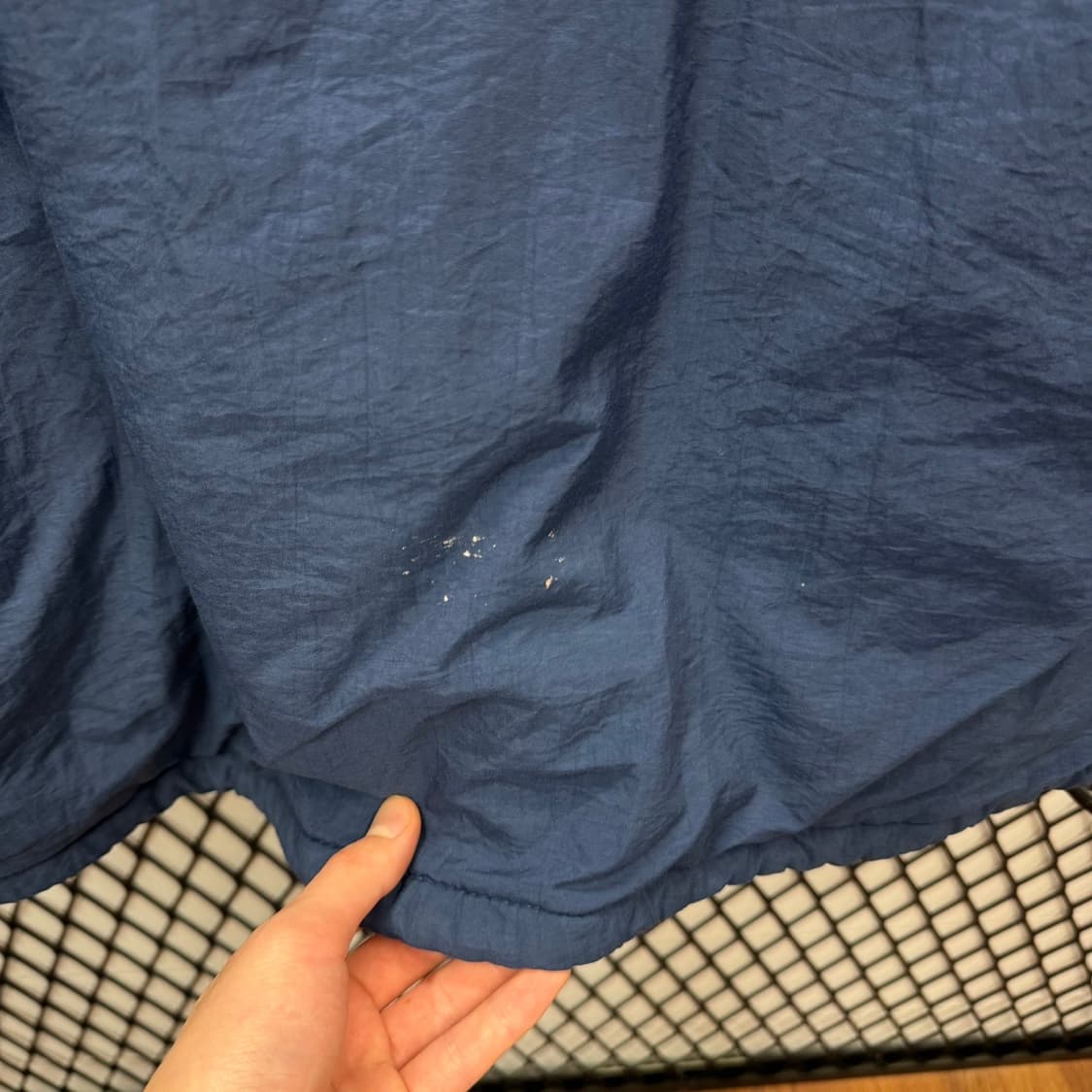 90s 스타터 X 댈러스 카우보이즈 아노락 패딩 점퍼 로고 디테일 네이비 상품이미지10