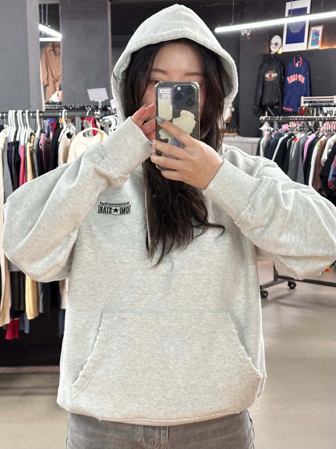 디네댓X컨버스 후드 상품이미지3