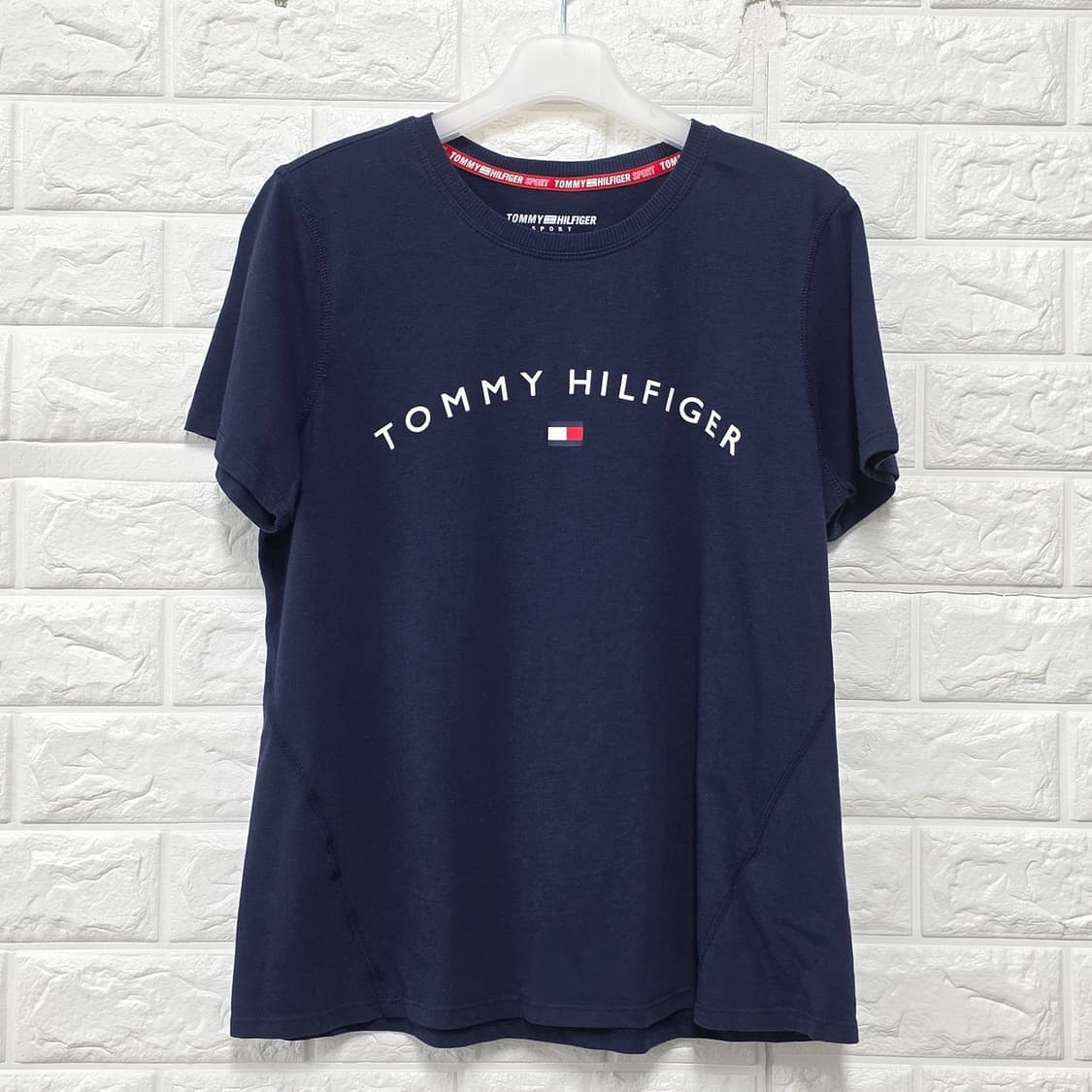 타미힐피거 네이비 반팔티 M 상품이미지1